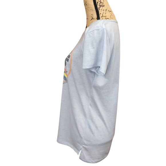 Gray Star Wars Slub Knit Short Sleeve Tee Shirt Size M - Picture 4 of 7